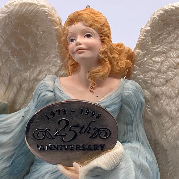 Hallmark Keepsake 1998 Joyful Messenger Angel Christmas Ornament in Box - Picture 4 of 6